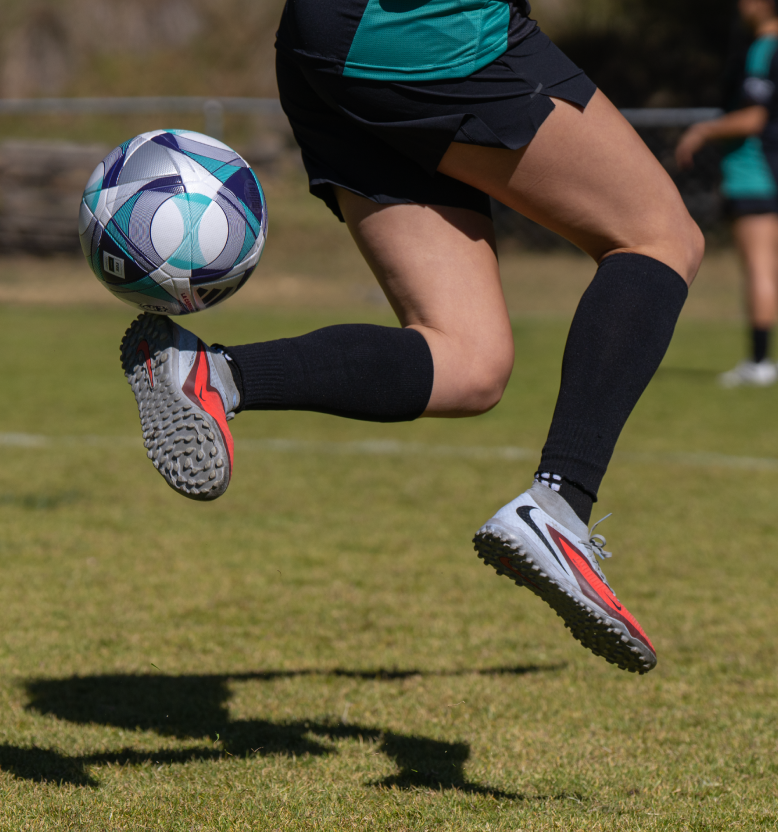 Jugadoras de la Queens League en partido